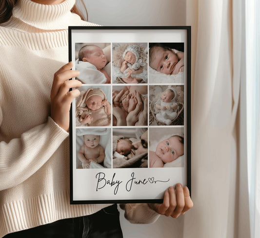 Baby Photo Keepsake Print