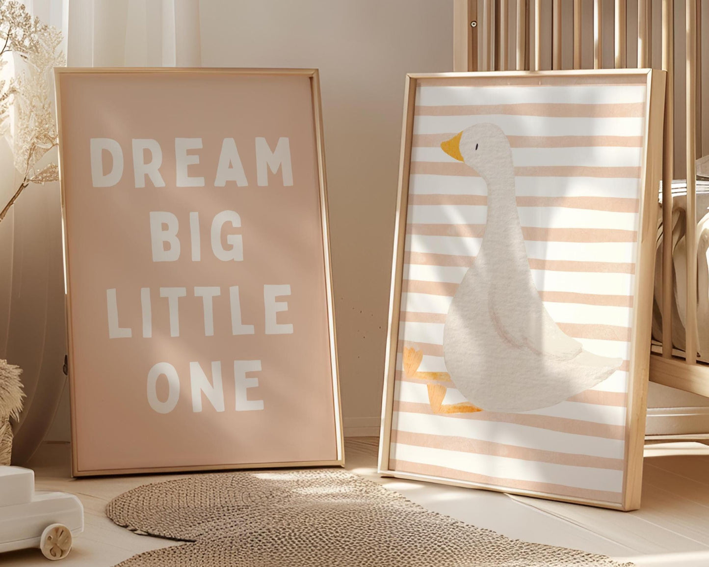 Goose x Dream Big Little One Nursery Prints