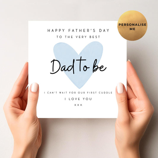 Dad To Be Father's Day Card