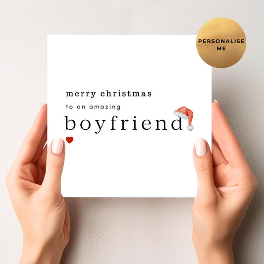 Christmas Card for Boyfriend