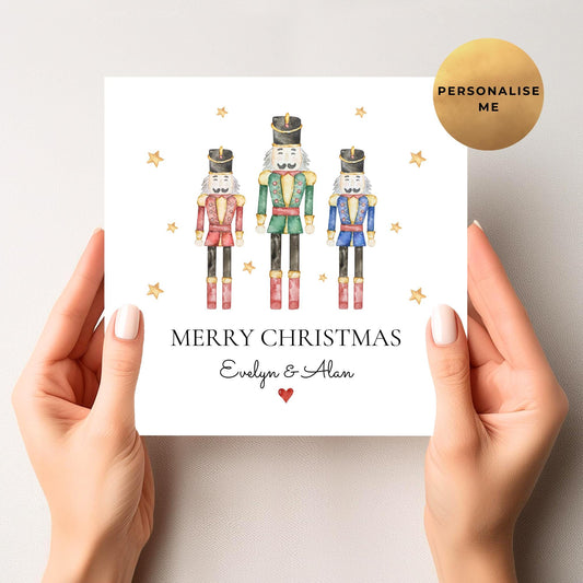 Nutcracker Christmas Card