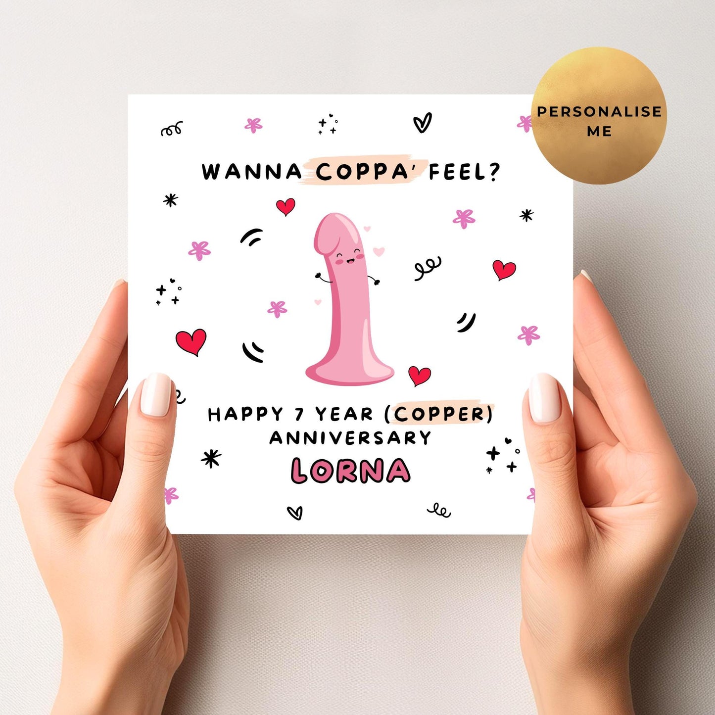 Seventh Anniversary Card