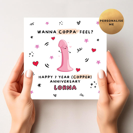 Seventh Anniversary Card