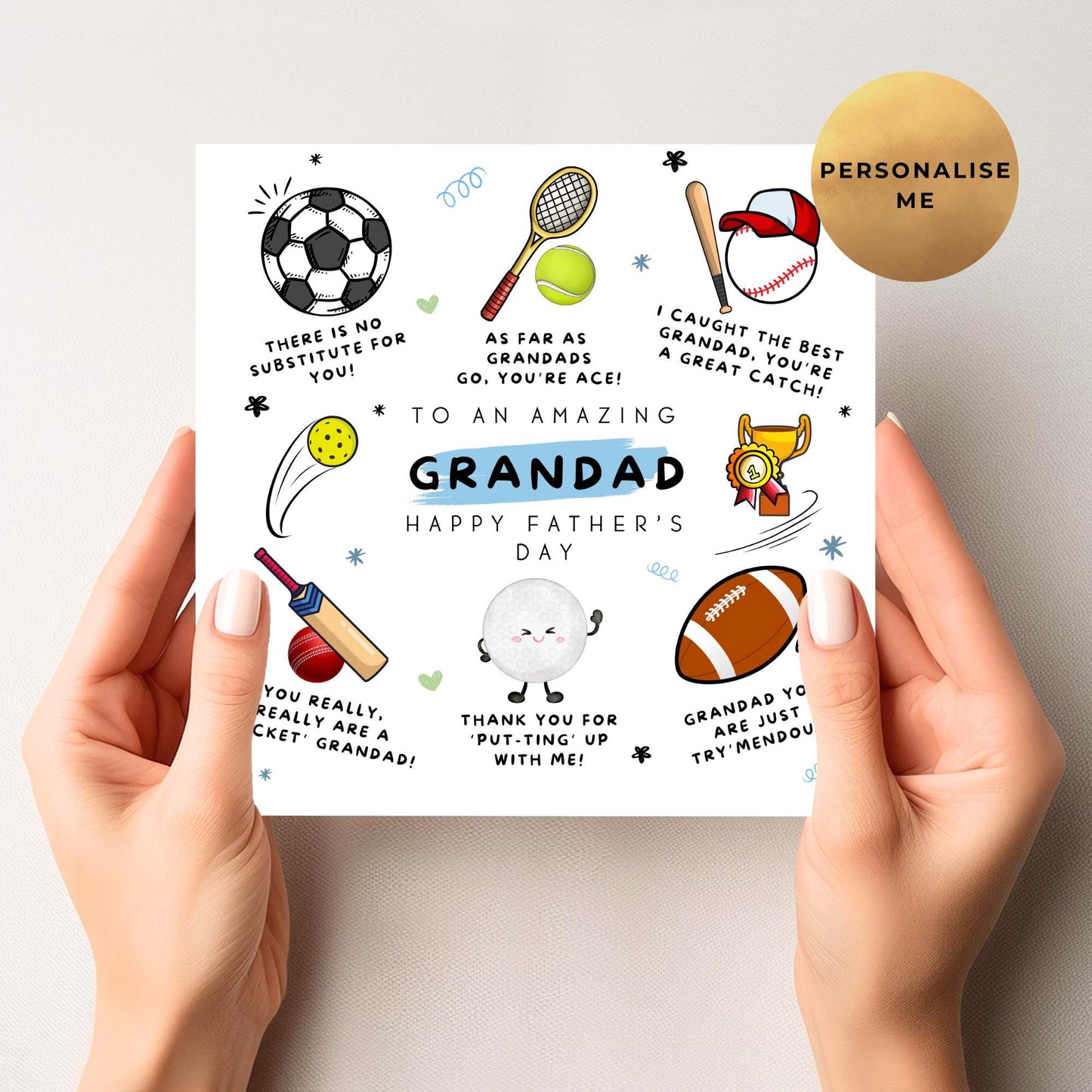 Sports Father's Day Card