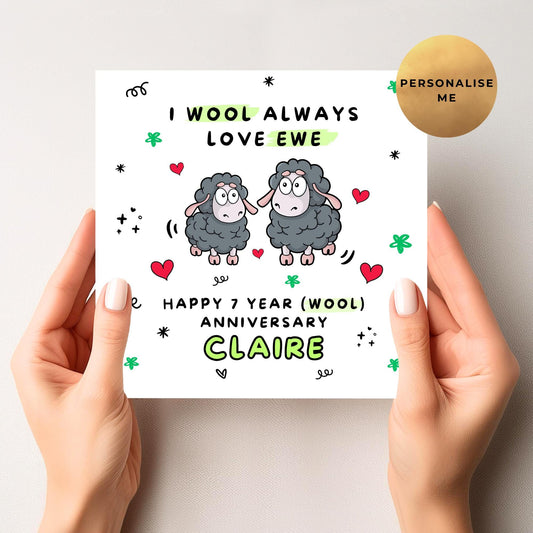 Seventh Anniversary Card