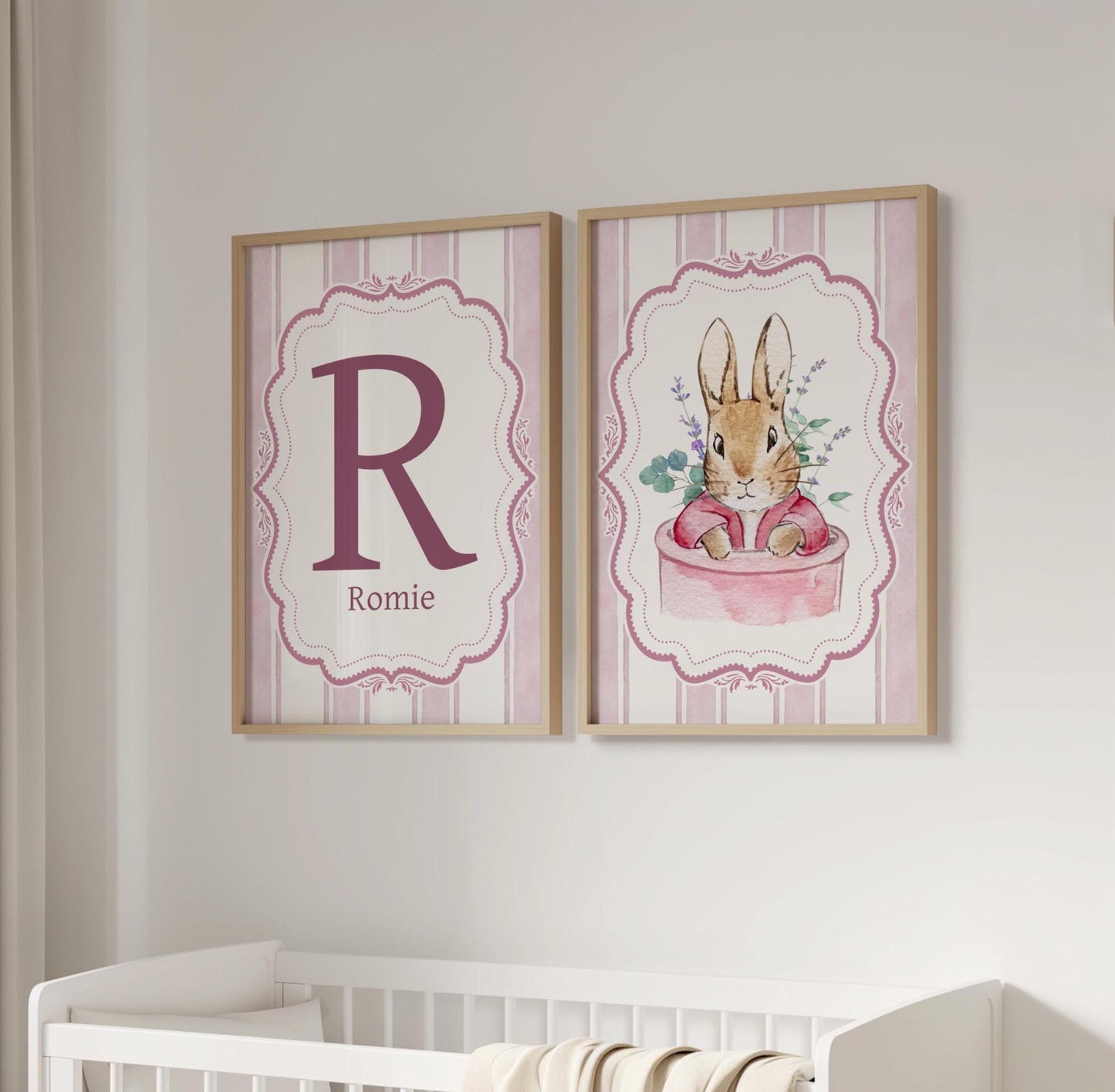 2x Peter Rabbit Nursery Prints