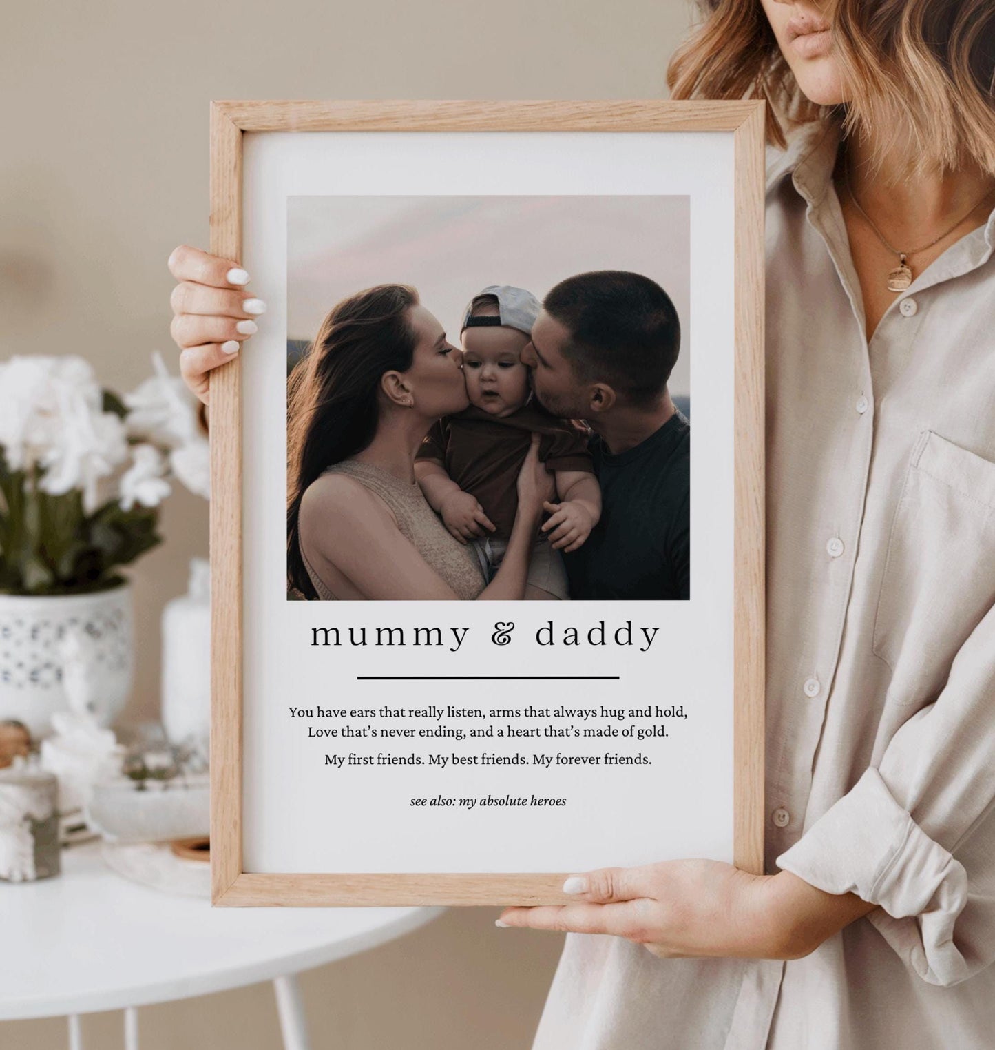Photo Print For Mummy & Daddy