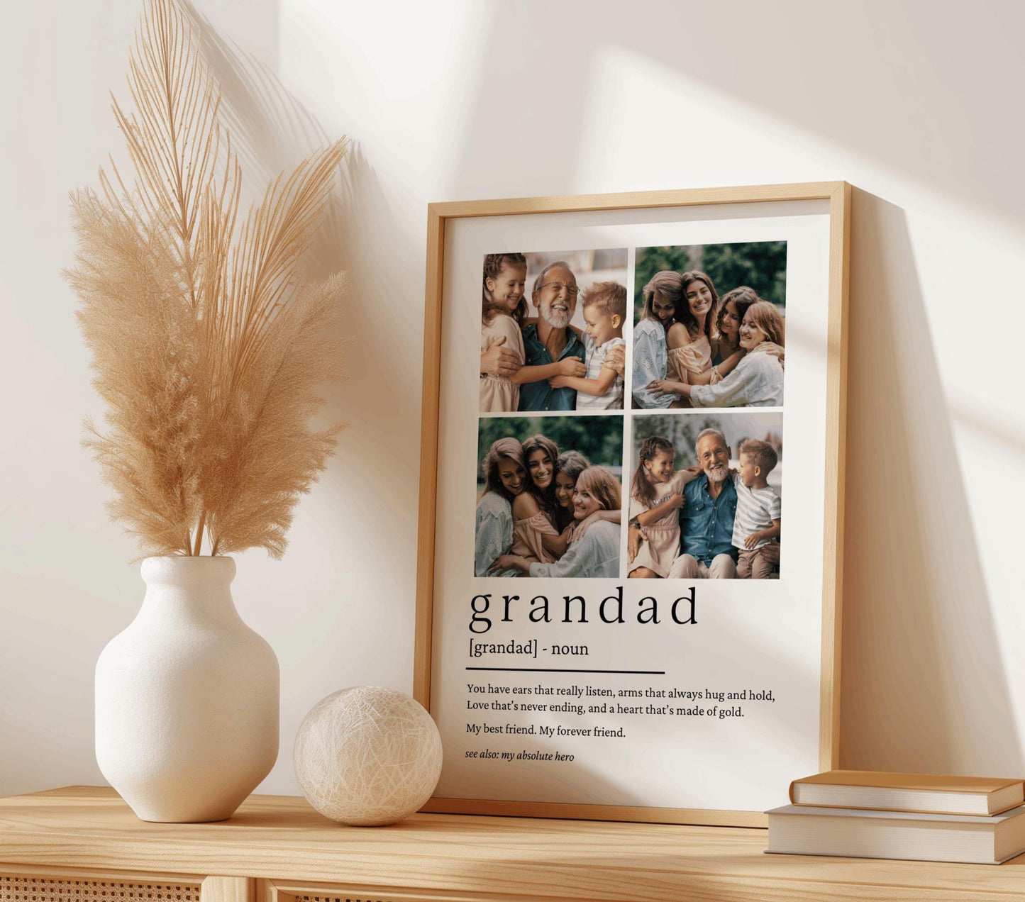 Photo Print For Grandad