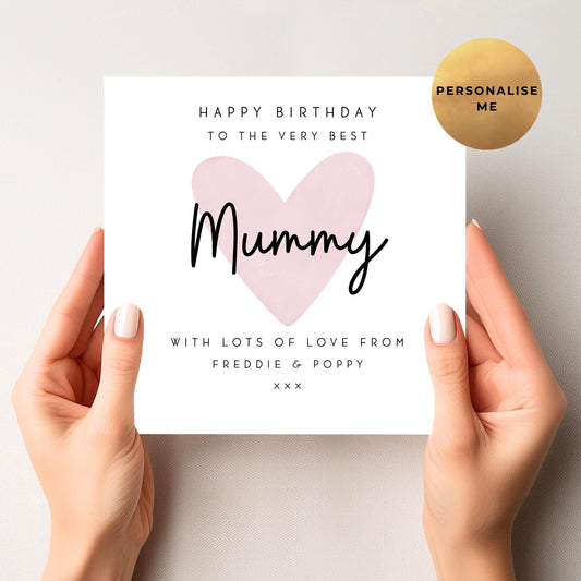 Birthday Card For Mummy