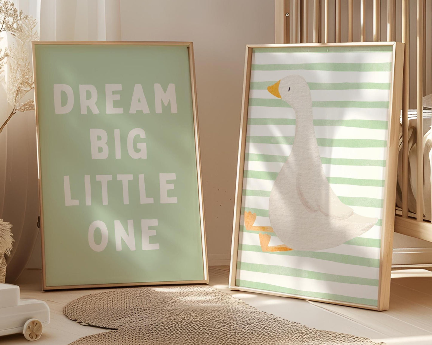 Goose x Dream Big Little One Nursery Prints