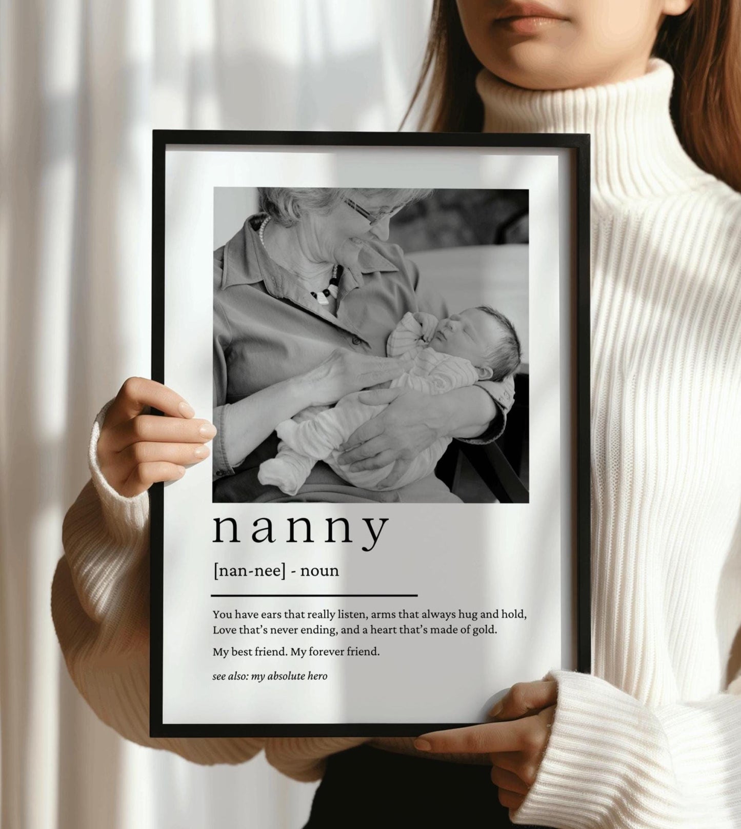 Photo Print For Nanny