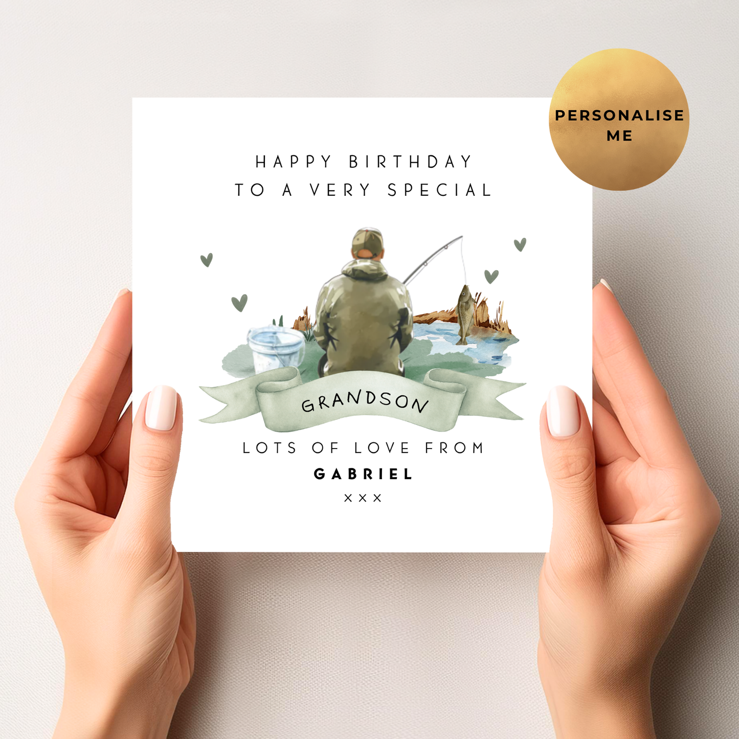 Fishing Birthday Card For Him