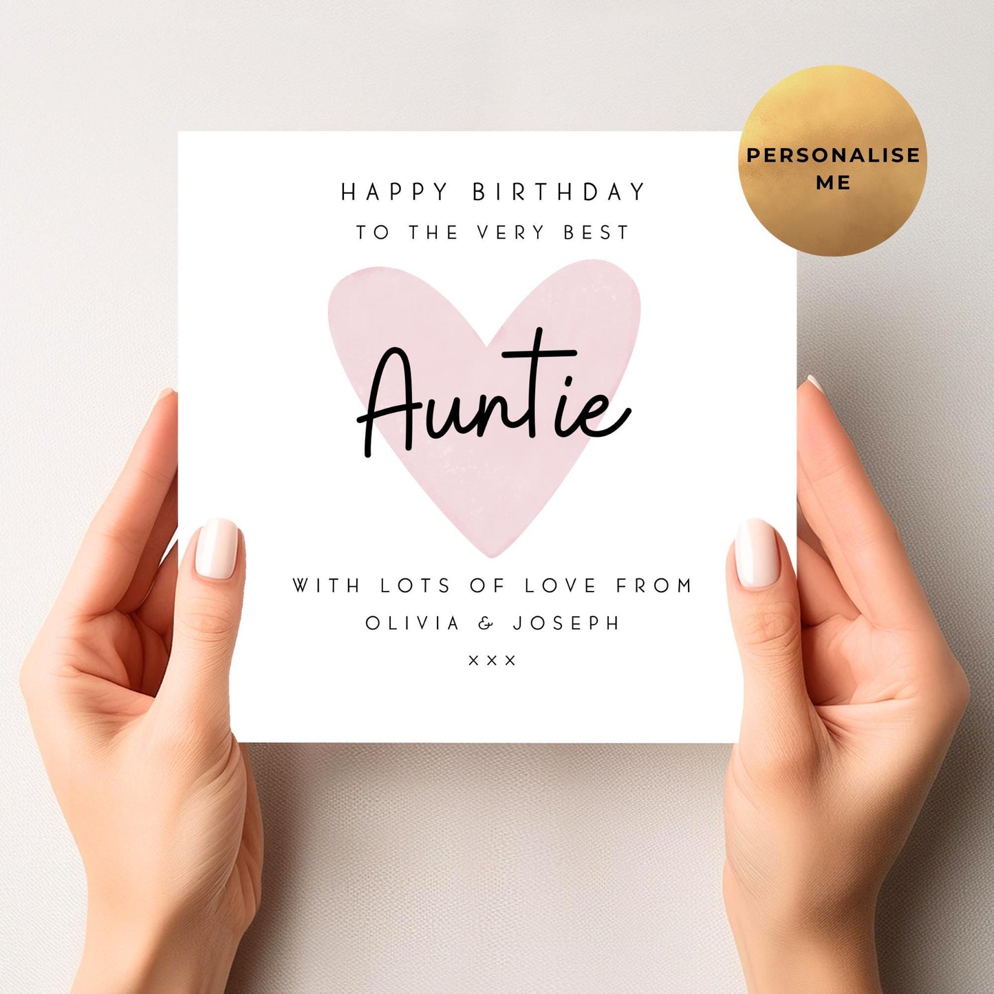 Birthday Card For Aunty