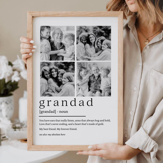 Photo Print For Grandad