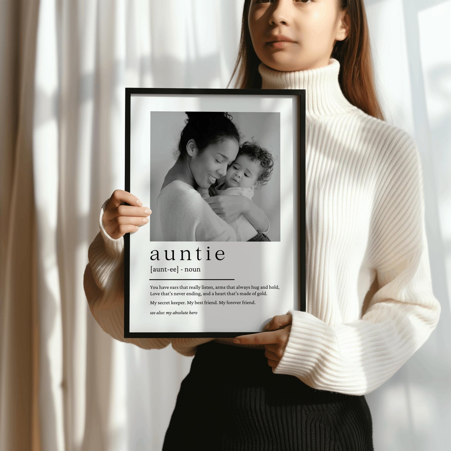 Photo Print For Auntie