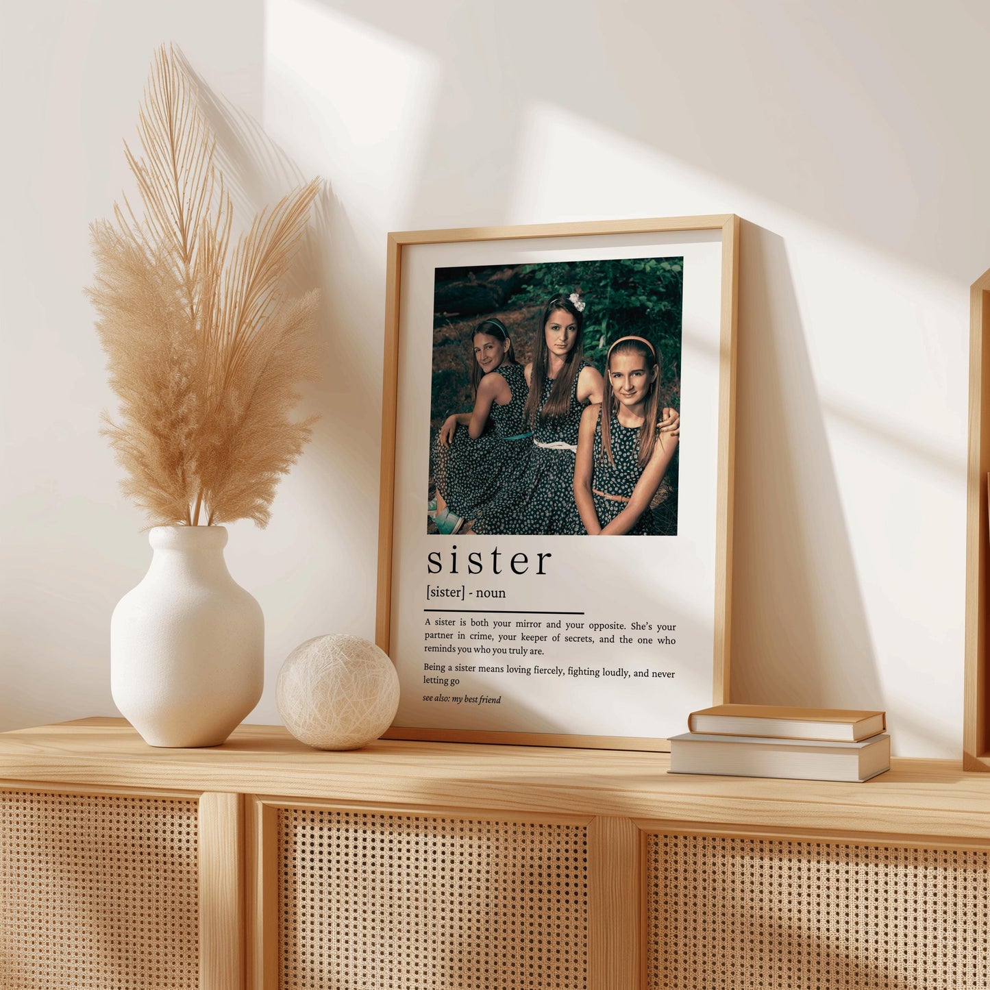 Photo Print For Sister