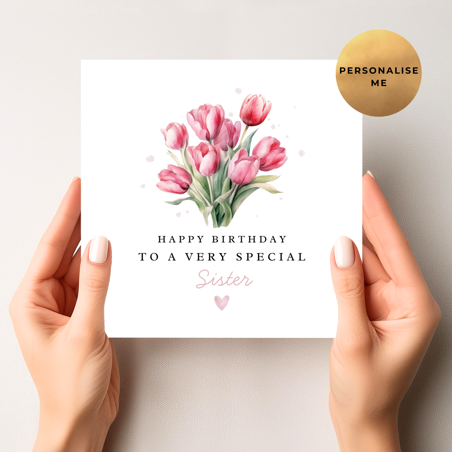 Floral Birthday Card
