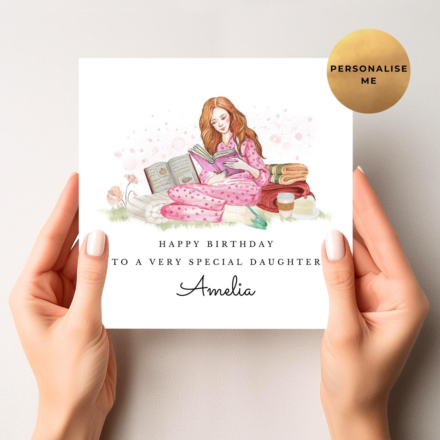 Birthday Card For Book Lovers