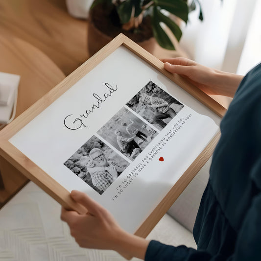 Photo Print For Grandad