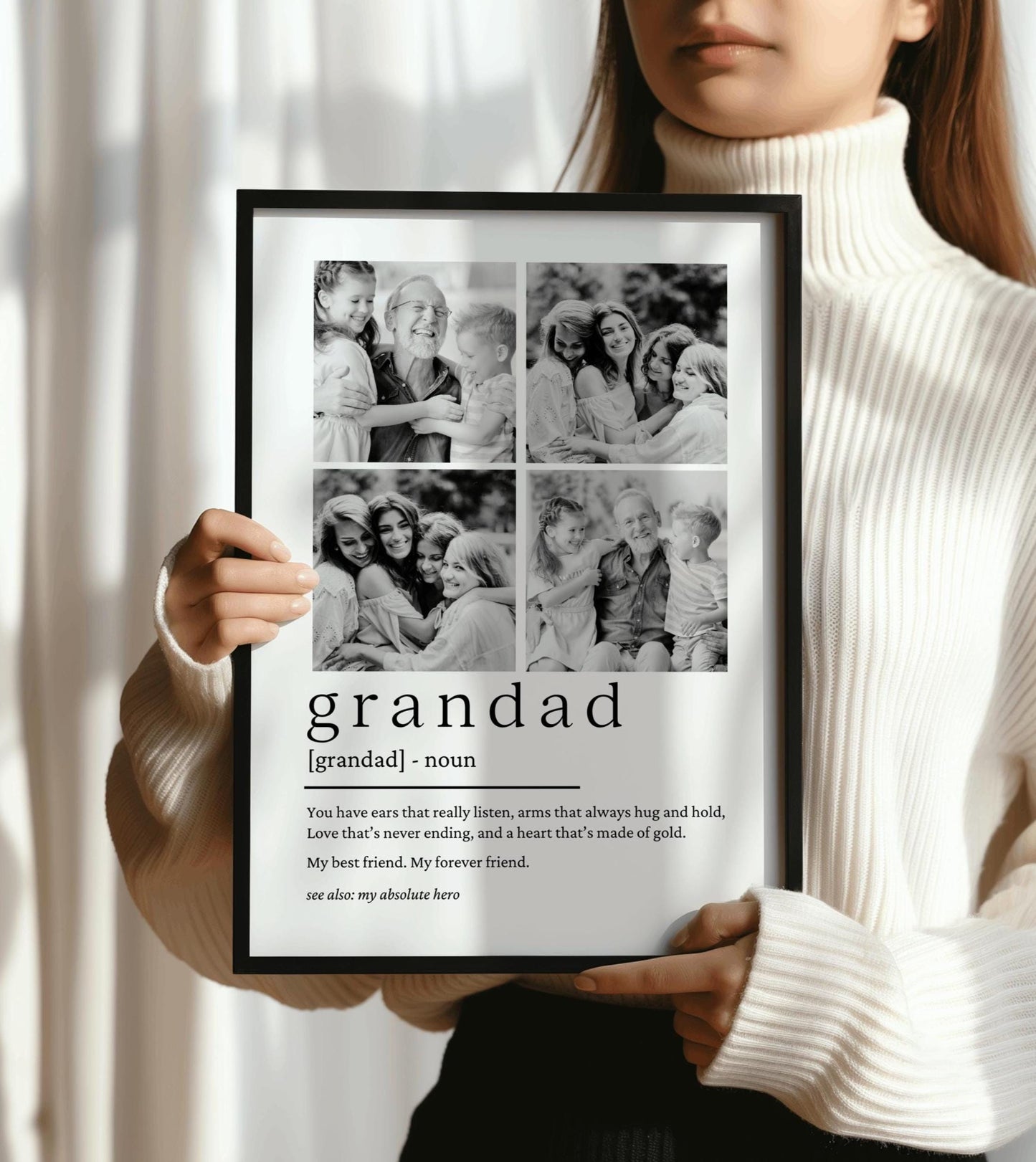 Photo Print For Grandad