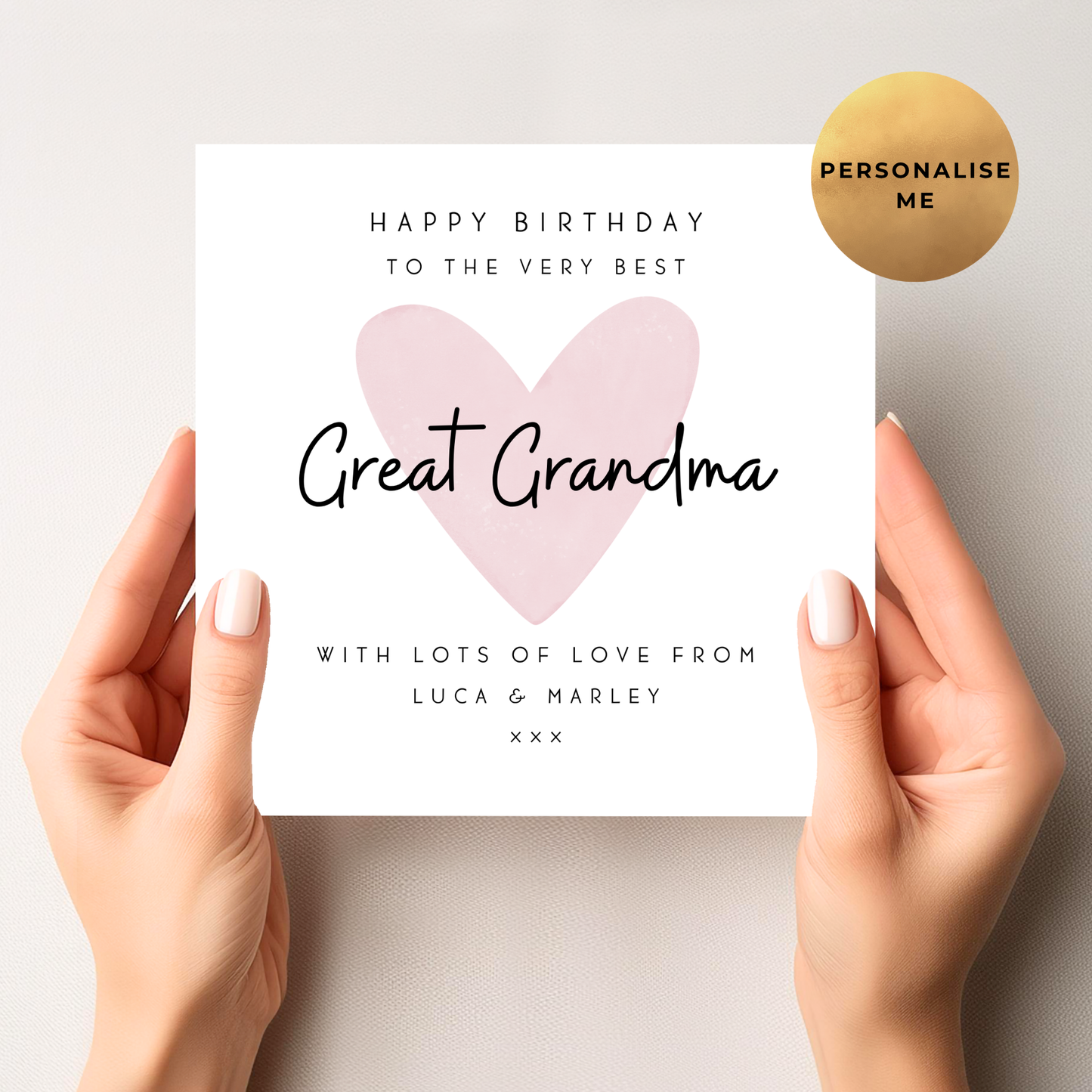 Birthday Card For Great Grandma