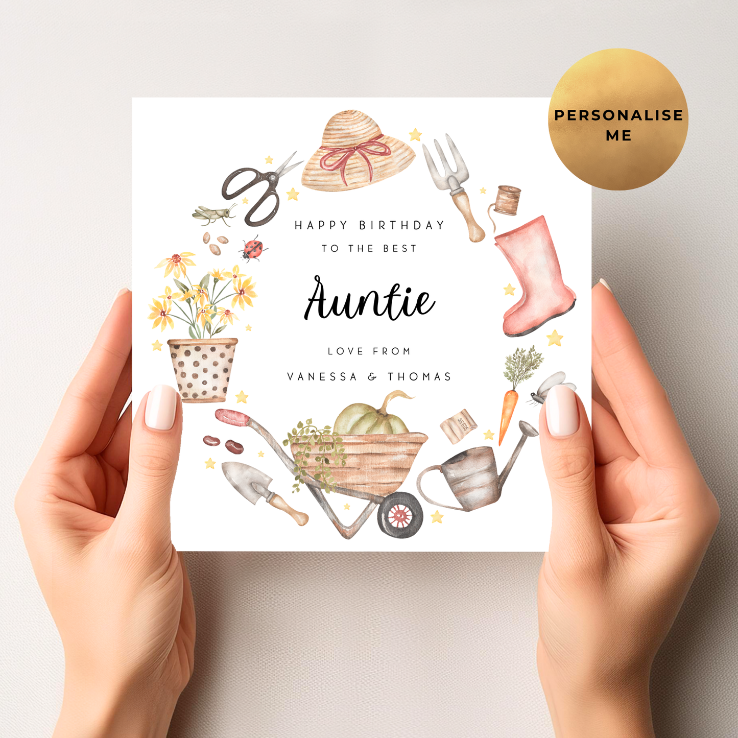 Gardening Birthday Card For Her