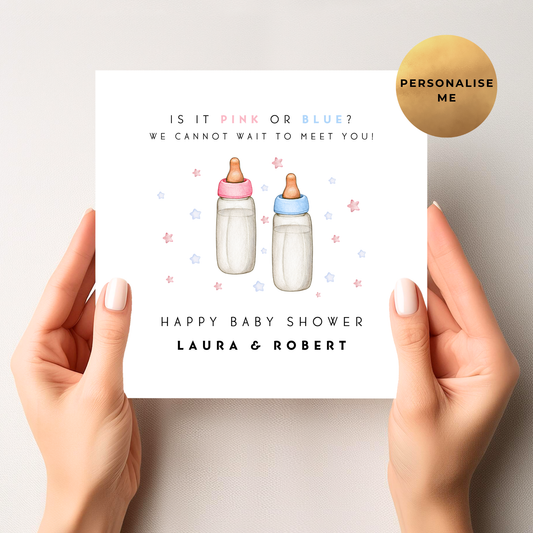 Unisex Baby Shower Card