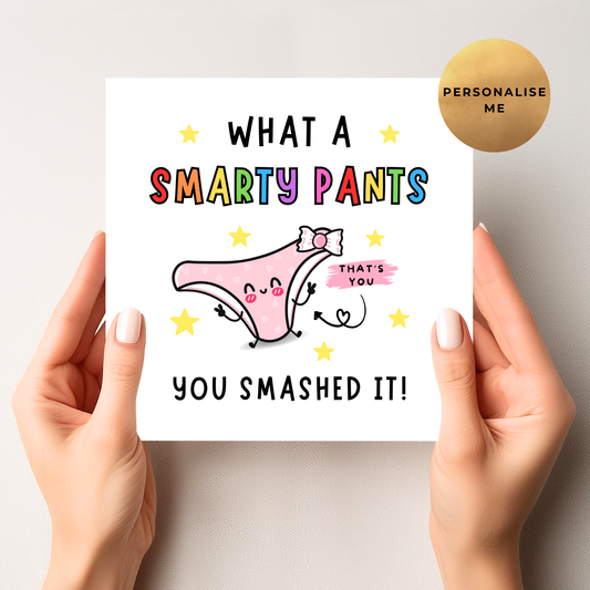 Smarty Pants Congratulations Card