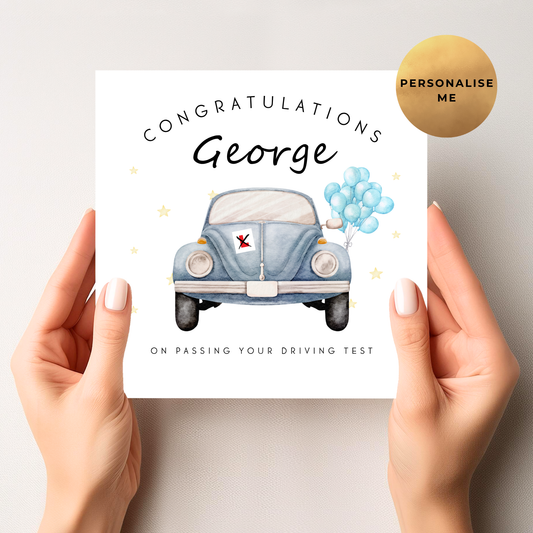 Congratulations On Passing Your Driving Test