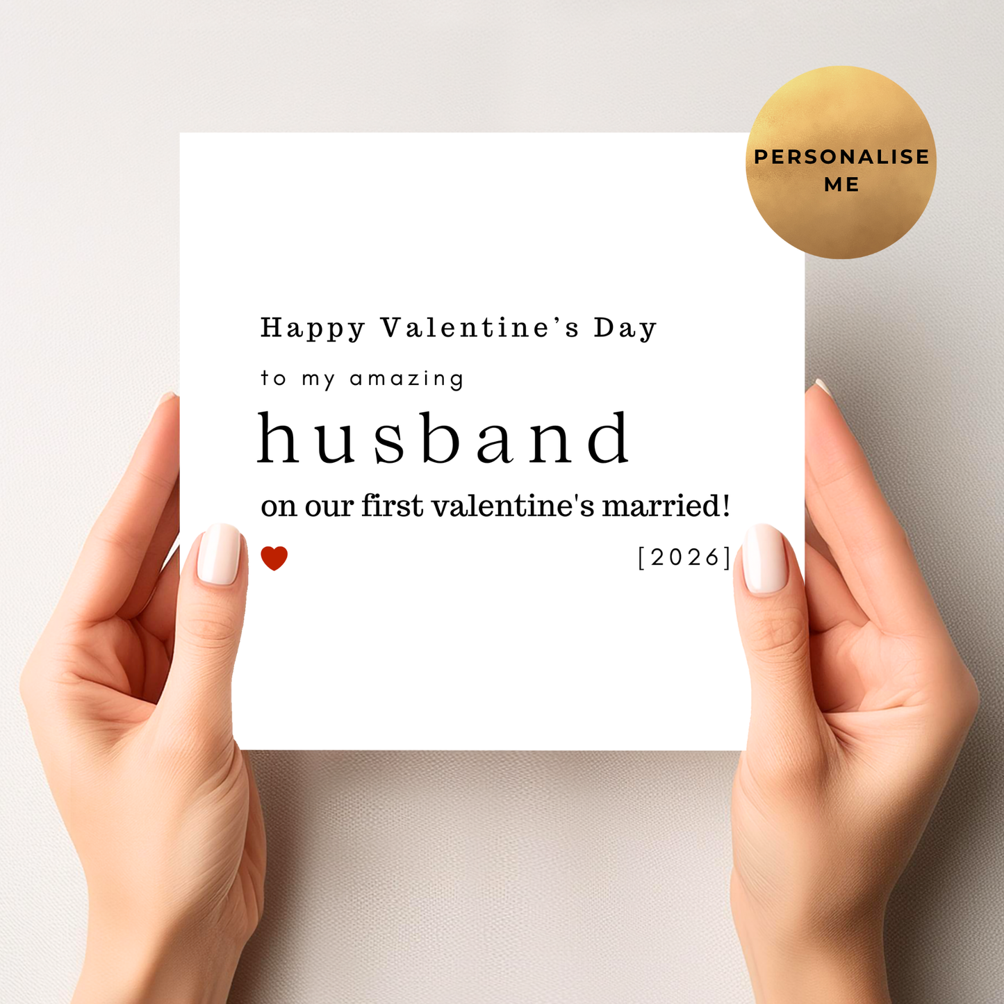 First Valentines Day Card For Him