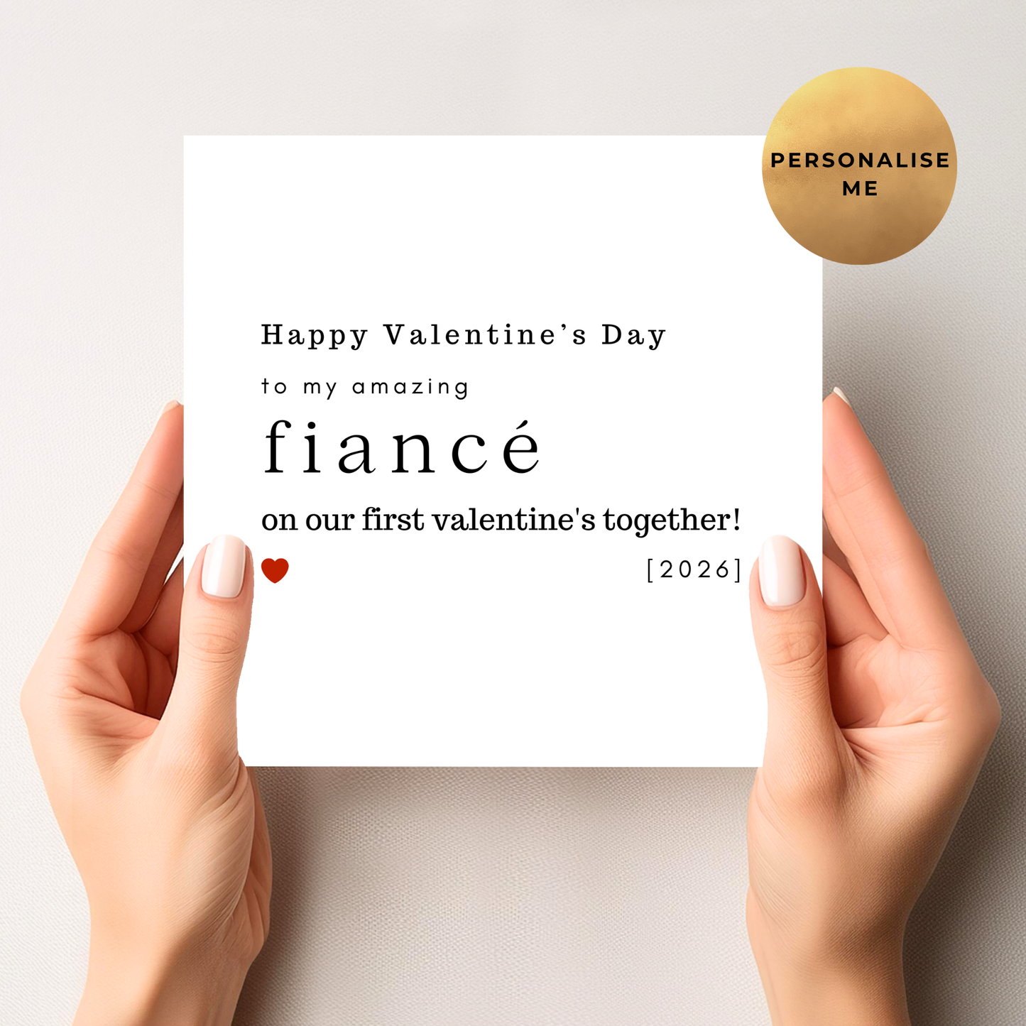 First Valentines Day Card For Him