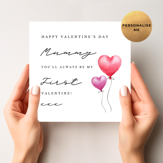 Mummy Valentine's Card