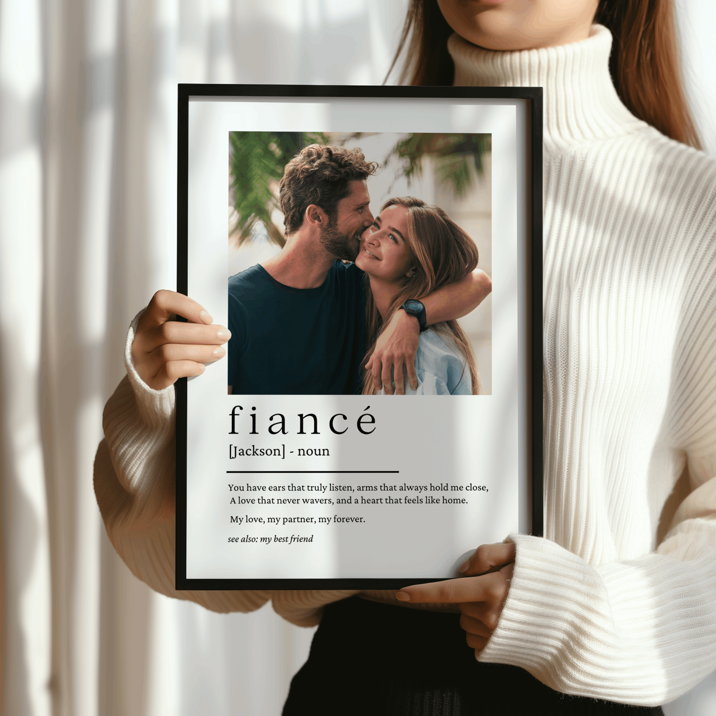 Photo Gift For Fiancé