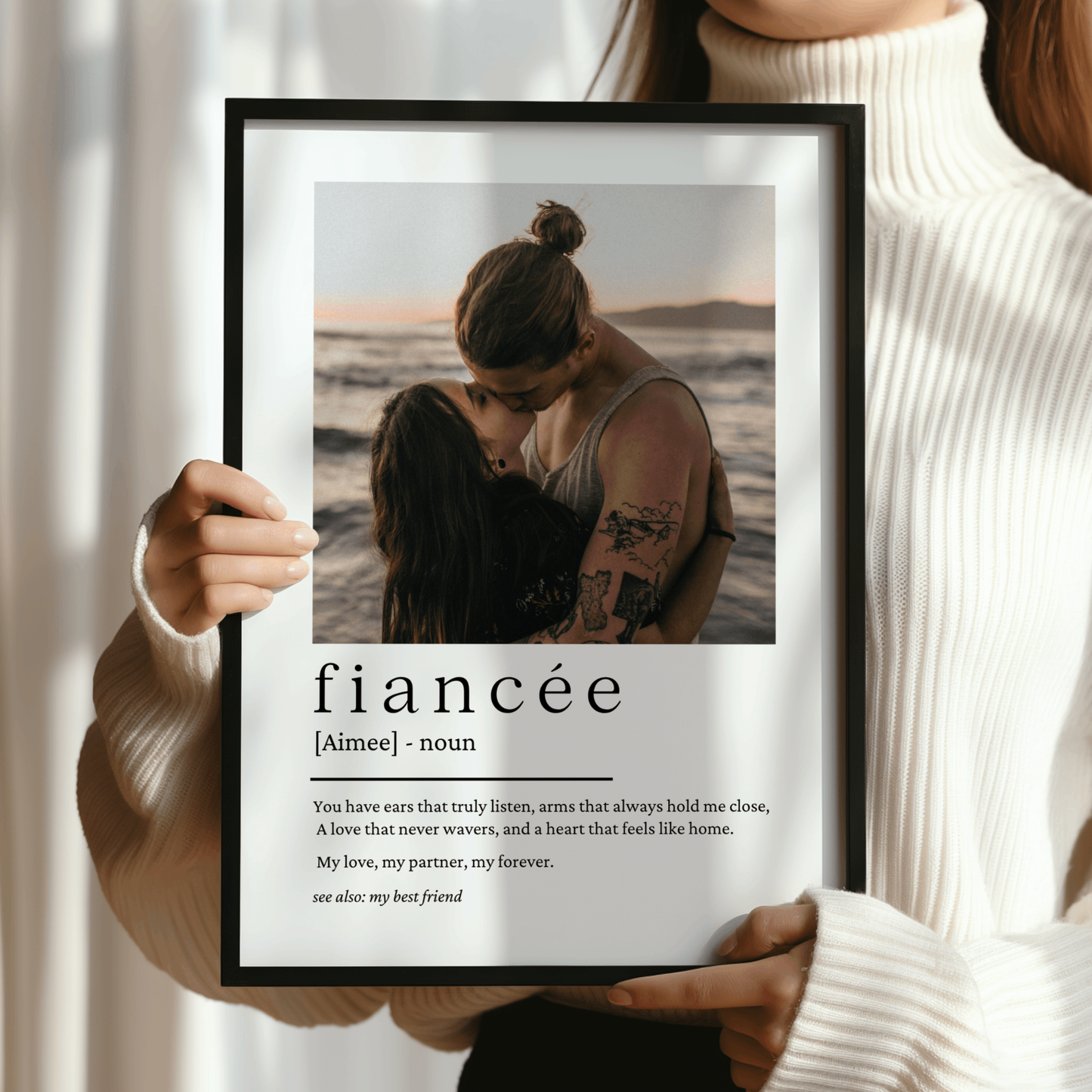 Photo Gift For Fiancée
