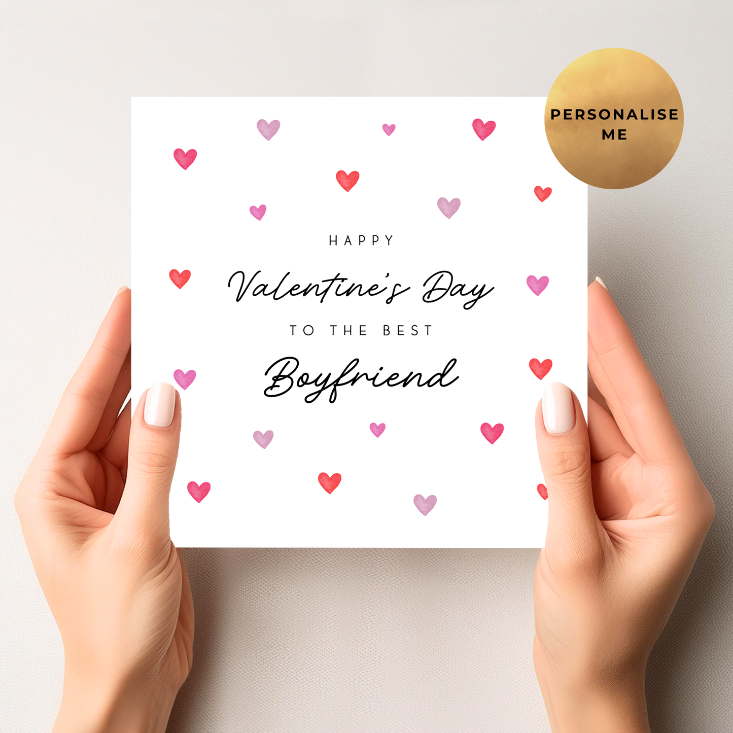 Valentines Day Card For Boyfriend
