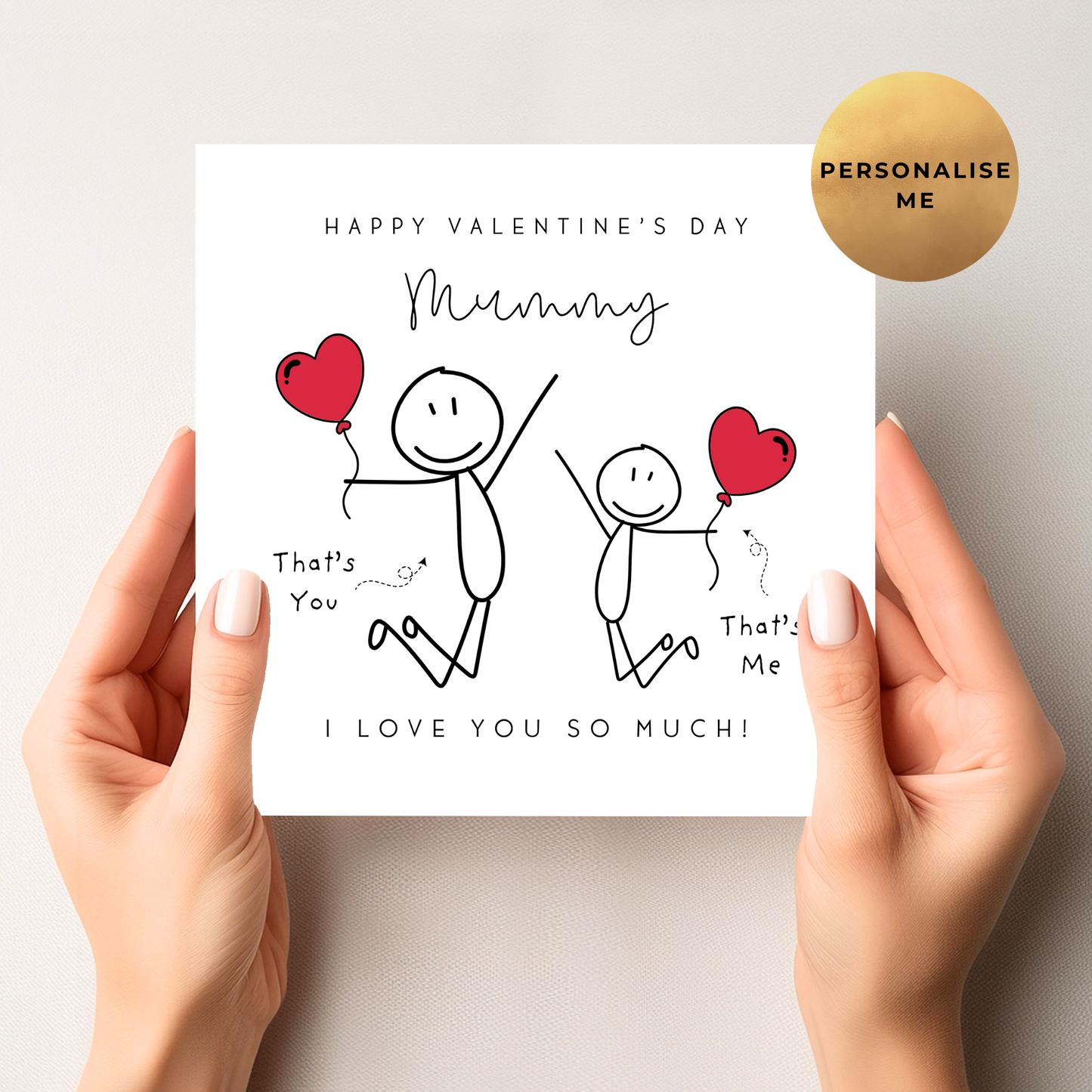 Valentine's Card For Mummy