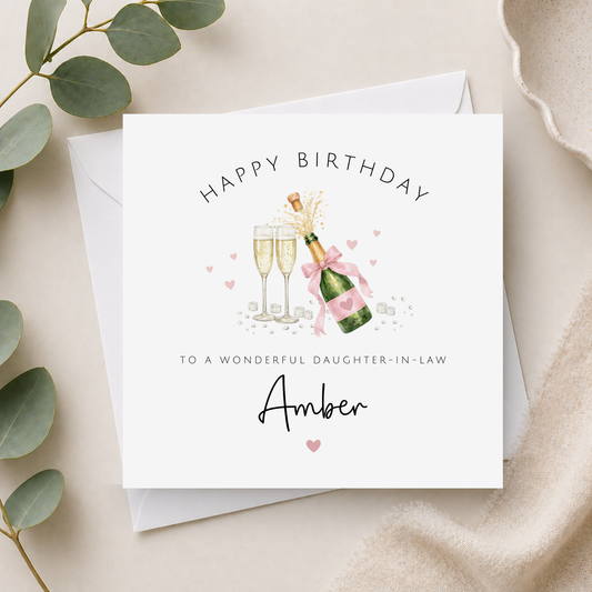 Birthday Card For Daughter-In-Law