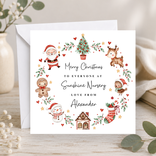 Nursery Christmas Card