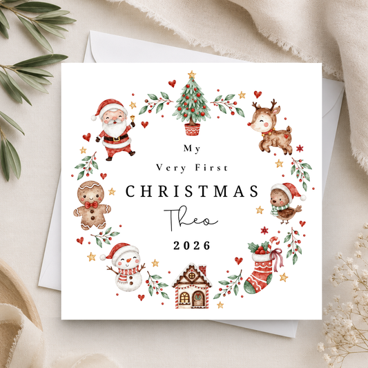 First Christmas Card