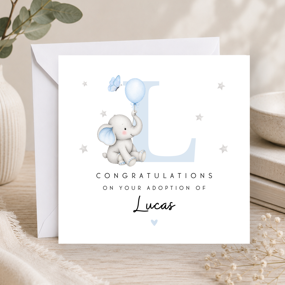 Adoption Day Card For Little Boy