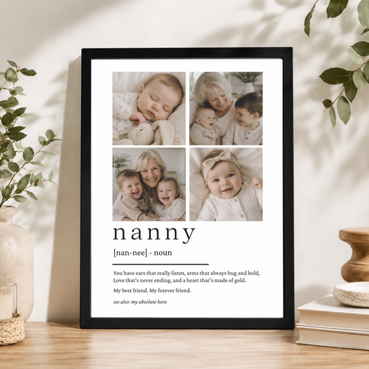 Photo Print For Nanny