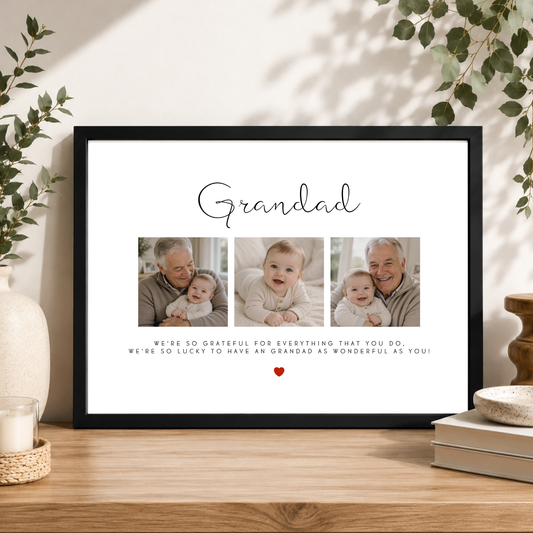 Photo Print For Grandad