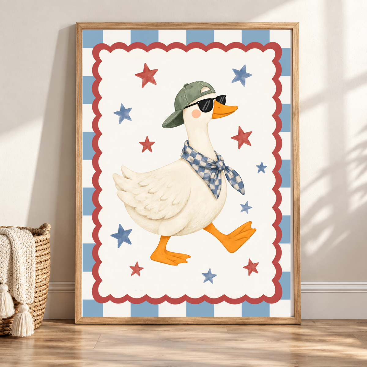 Cool Goose Print