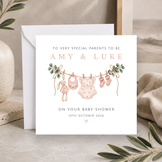 Baby Shower Card For Parents To Be