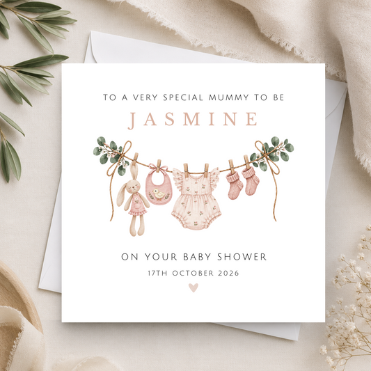 Baby Shower Card For Mum To Be