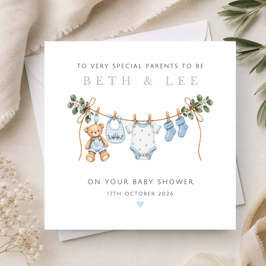 Baby Shower Card For Parents To Be