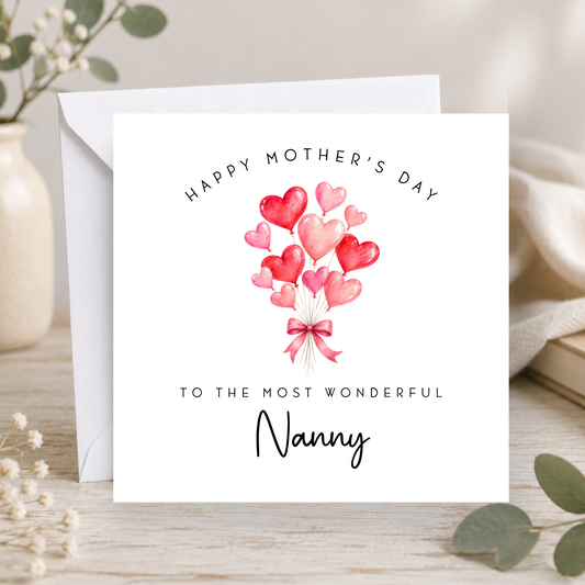Mother's Day Card For Nanny