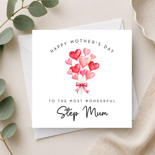 Mother's Day Card For Step Mum