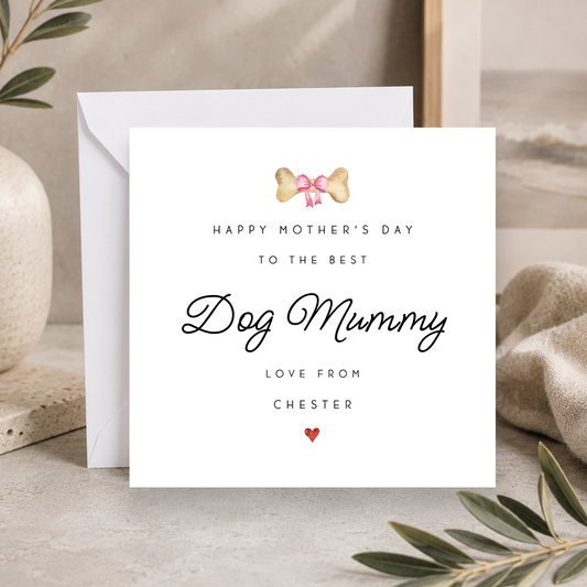 Dog Mummy Mother's Day Card