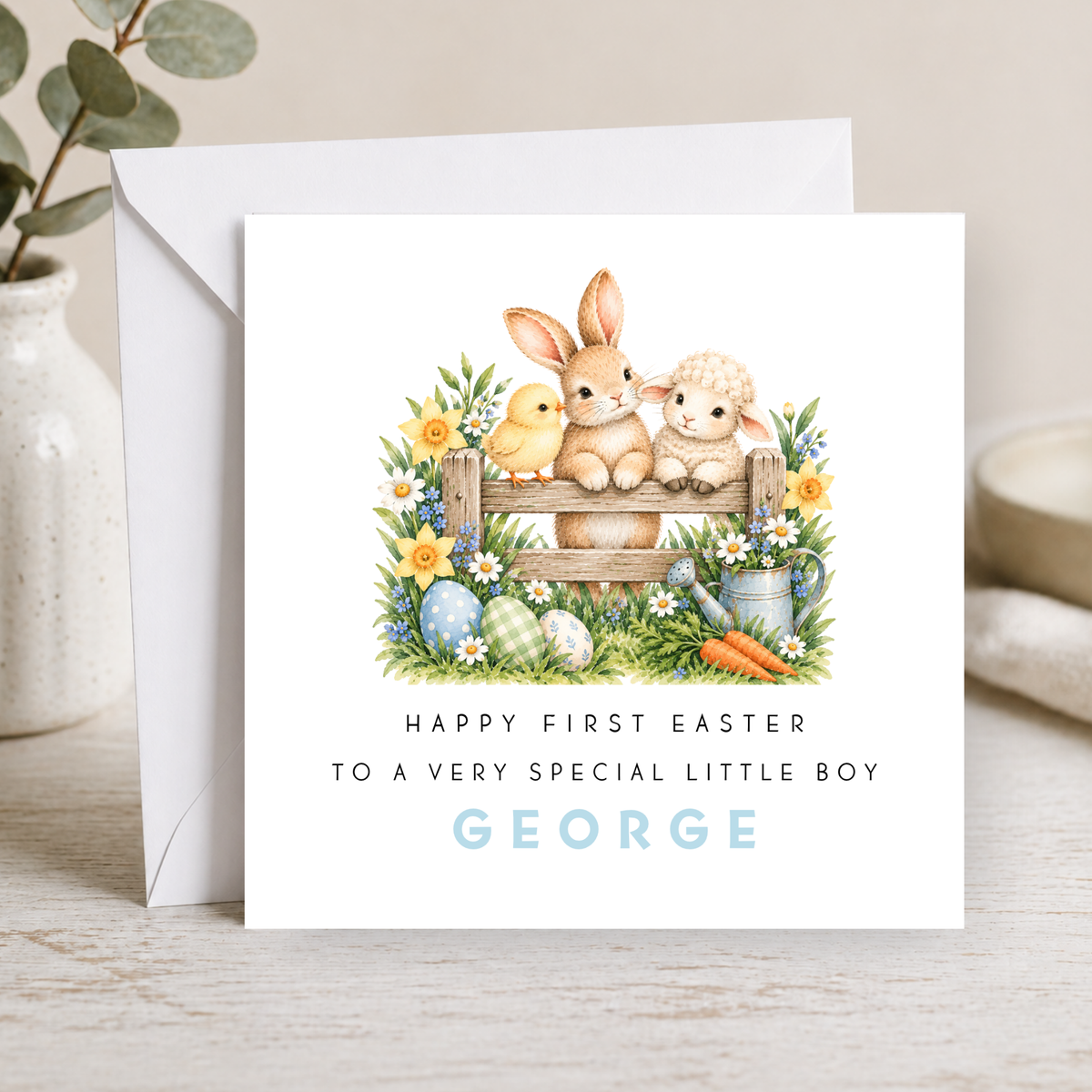 First Easter Card For Little Boy